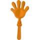 CLAPY povzbudzovacia tlieskačka v tvare ruky, oranžová